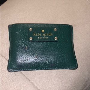 Preloved Kate spade card holder